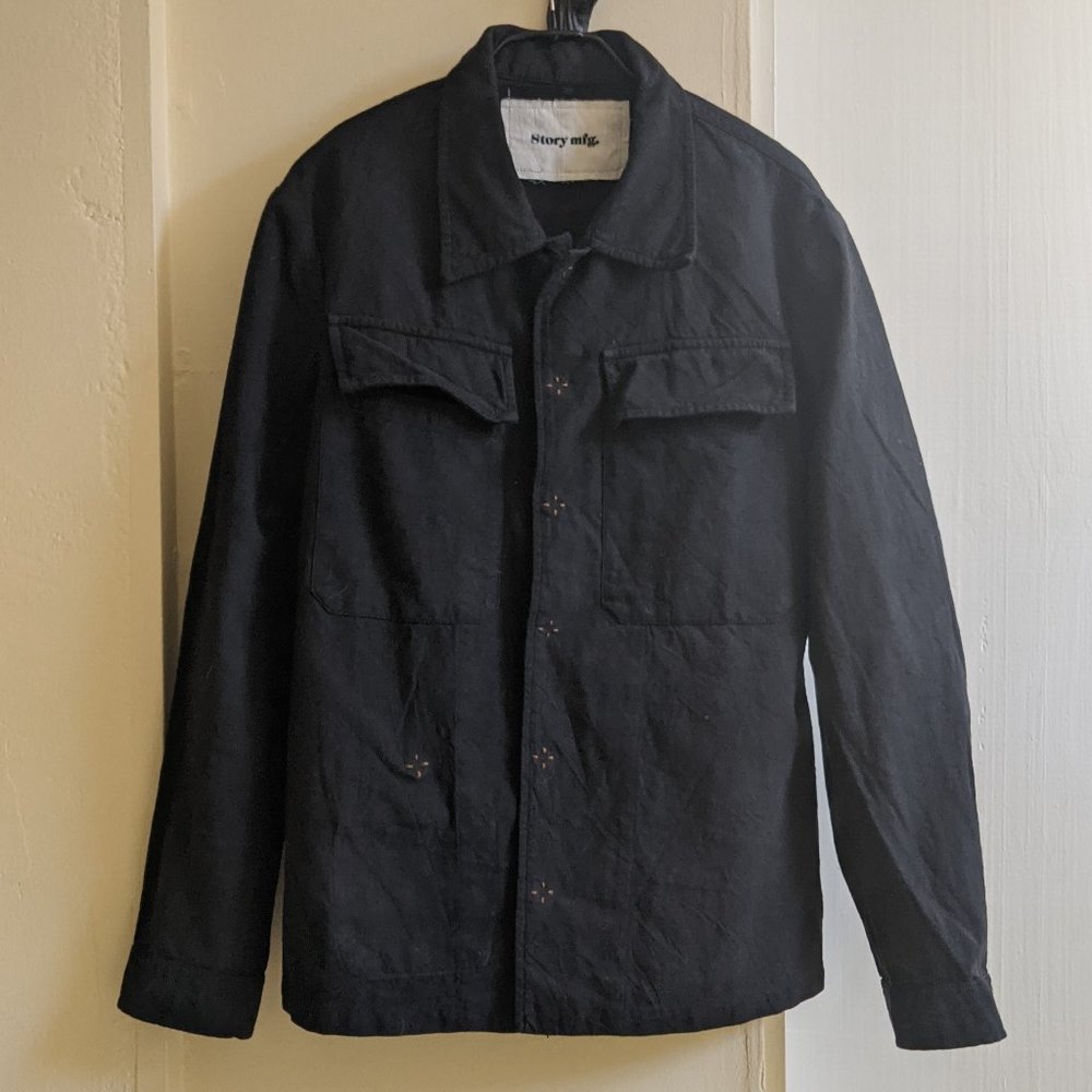 Bicker Shirt in Iron Black